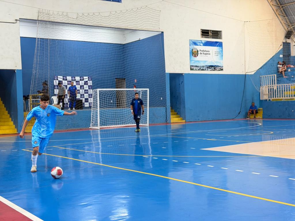 Campeonatos de futsal das categorias de base têm início em Itupeva