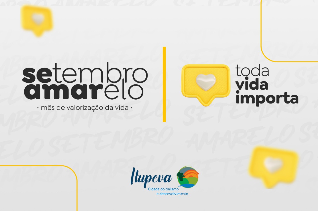 Com abertura no Cine Teatro dia 1º, Prefeitura promove campanha Setembro Amarelo