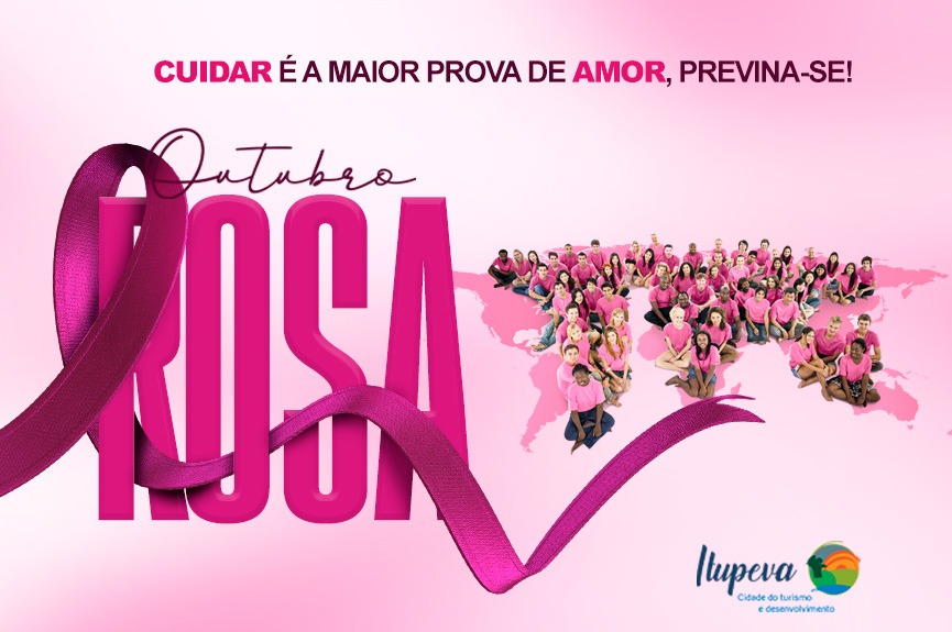 Campanha ‘Outubro Rosa’ de prevenção ao câncer de mama terá início no dia 3