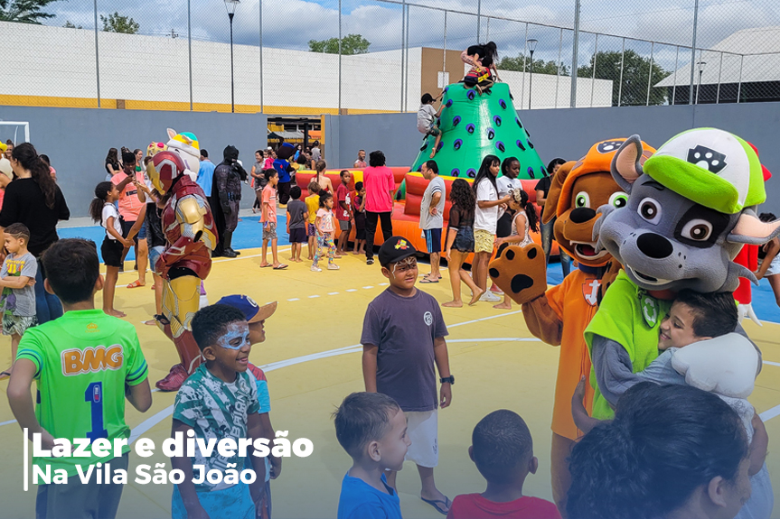 População conhece novo Complexo Esportivo e aproveita dia de lazer