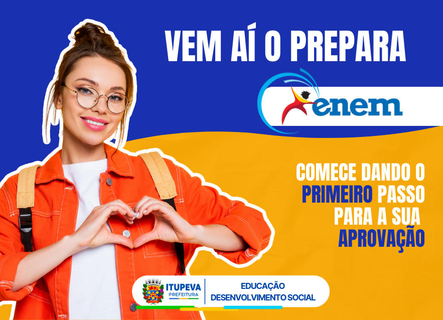 Prepara Enem 2025: Prefeitura abre inscrições para estudantes