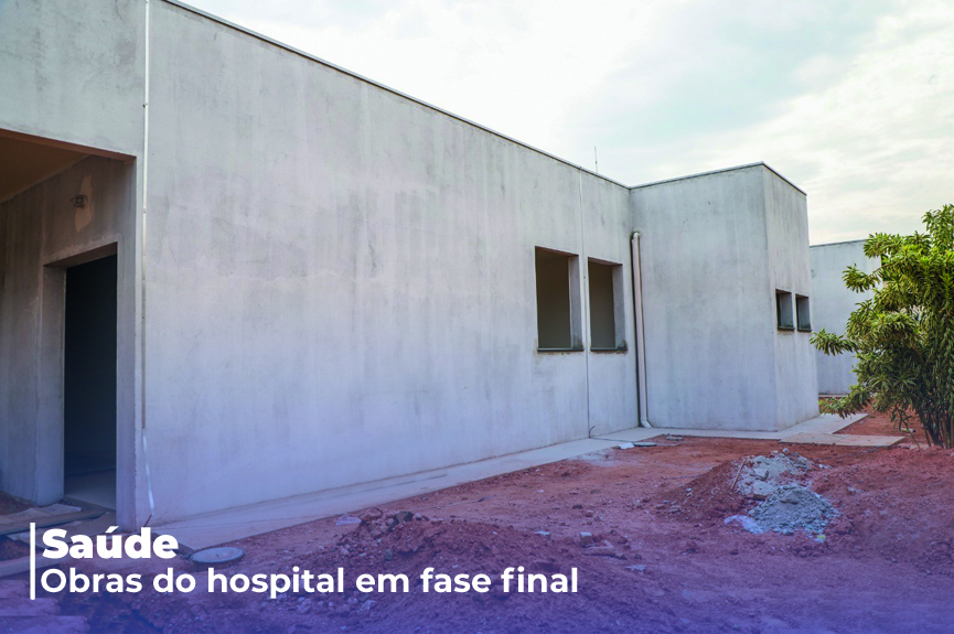 Obras do Hospital Municipal Nossa Senhora Aparecida entram em fase de conclusão
