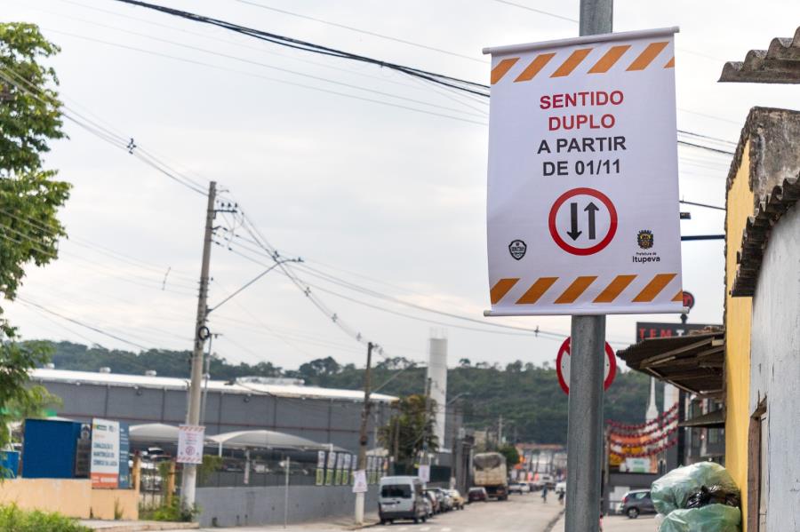 Dois sentidos na Rua Jundiaí serão liberados nesta quarta-feira, dia 1º