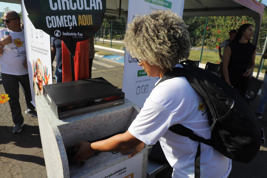 Mais de meia tonelada: Mutirão Eletrosolidário recolheu 540 Quilos de equipamentos eletrônicos no último sábado (18)