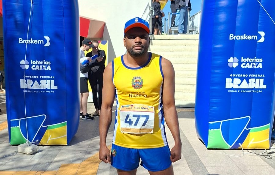 Atleta Ricardo representa Itupeva na 2ª Fase Nacional do Circuito Paralímpico Loterias Caixa de Atletismo