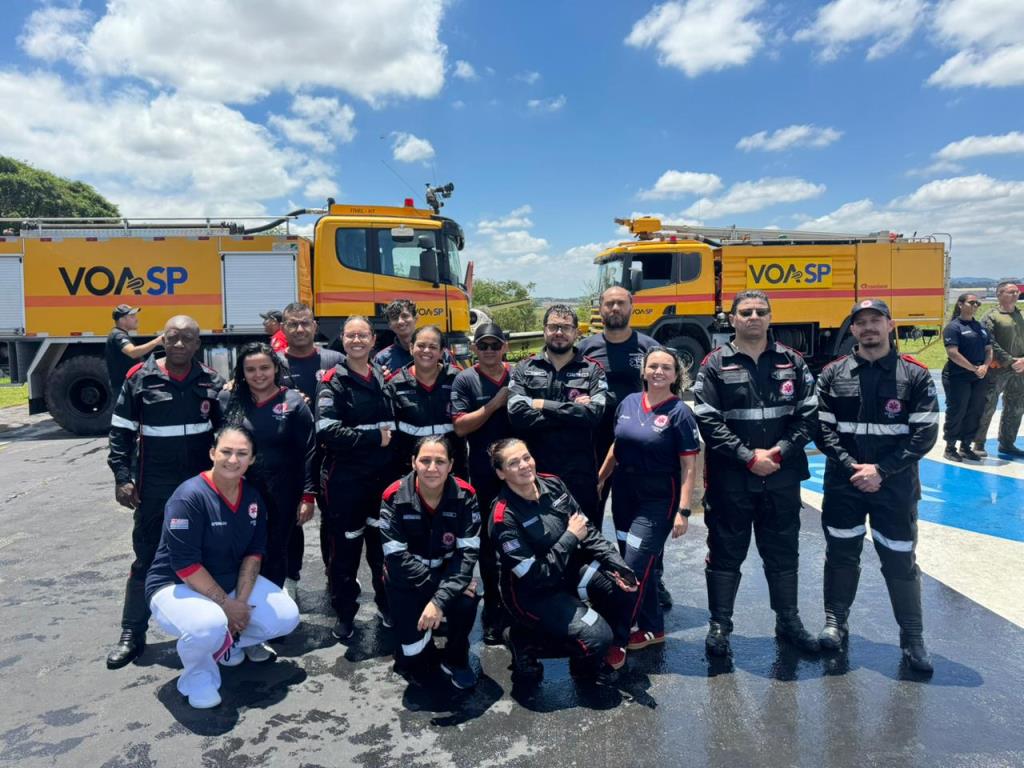Equipe de Urgência e Emergência de Itupeva participa de workshop com Força Aérea Brasileira