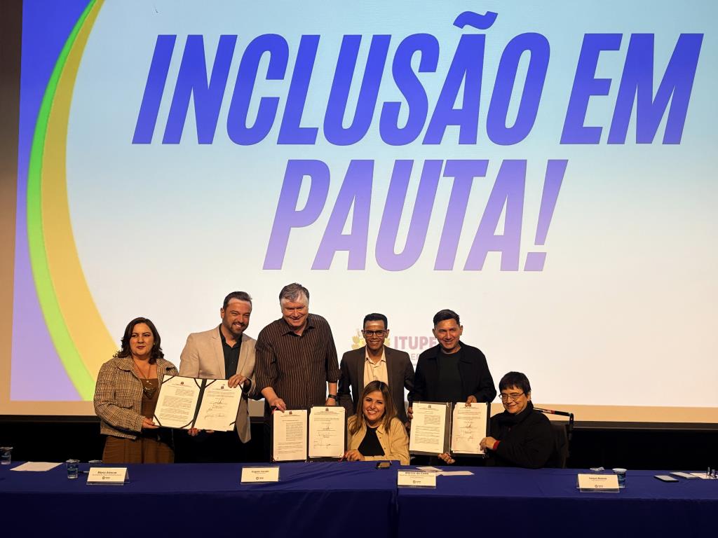 Evento “Inclusão em Pauta” marca assinatura de convênios estaduais voltados à inclusão em Itupeva