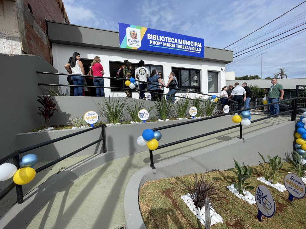 Prefeitura de Itupeva inaugura novo prédio da Biblioteca Municipal