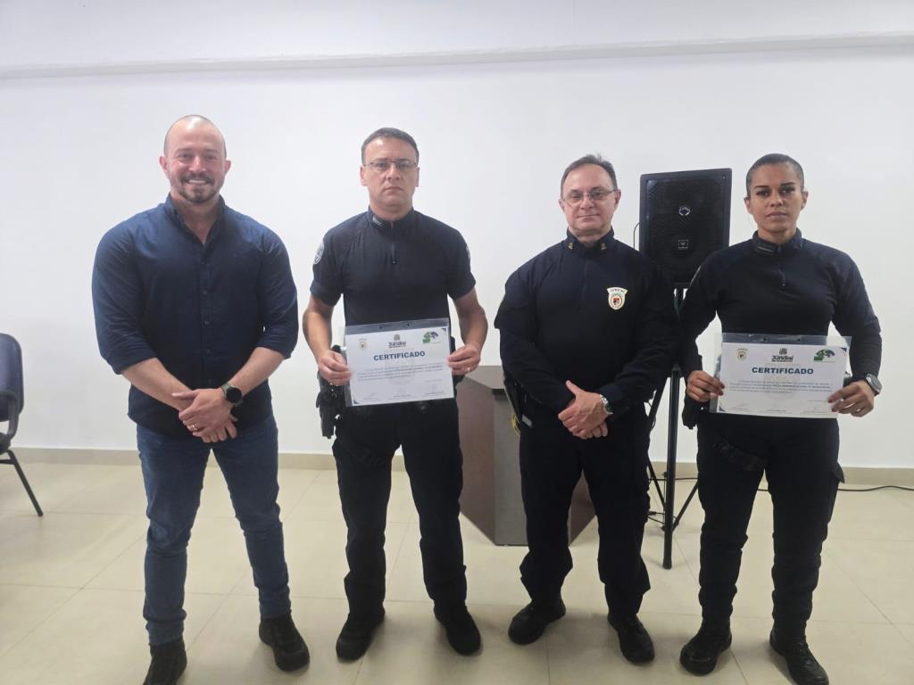 Guardas de Itupeva participam de cursos de capacitação e reforçam qualificação profissional