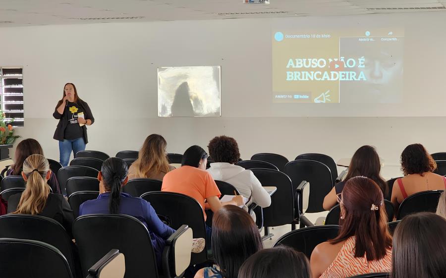 Maio Laranja: Secretaria de Educação e Conselho Tutelar promovem prevenção ao abuso infantil