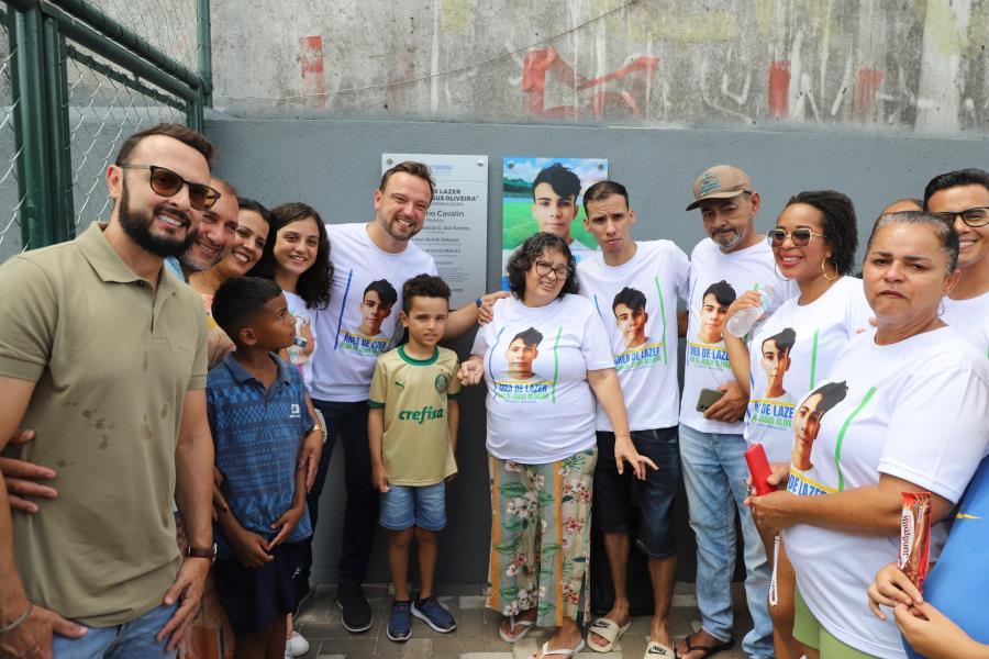 Jardim Alegria ganha nova área de lazer