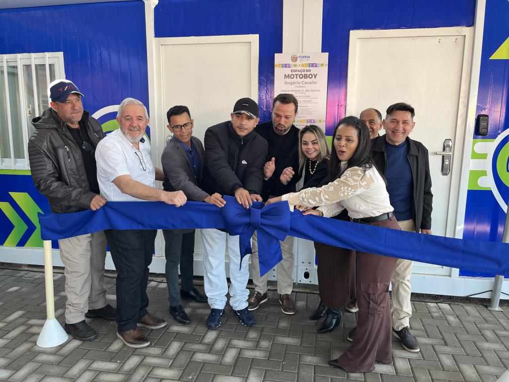 Prefeitura de Itupeva inaugura Base de Apoio aos Motoboys e Motogirls