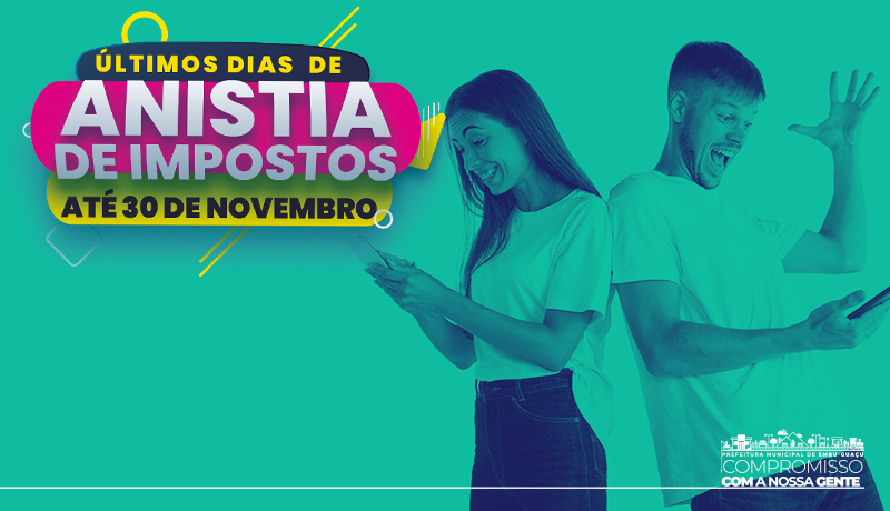 Último dia da Anistia de Impostos em Embu-Guaçu
