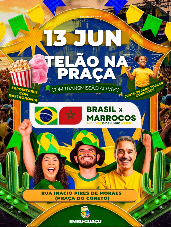 Telão na Praça