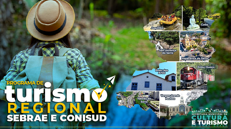 Programa de Turismo Regional SEBRAE e o CONISUD para capacitar mais 200 novas empresas