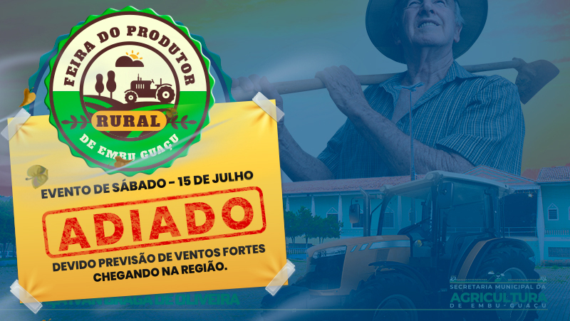 ADIADO - 1ª Feira do Produtor Rural de Embu-Guaçu