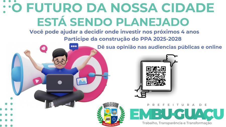 PARTICIPE DO PLANO PLURIANUAL 2026–2029