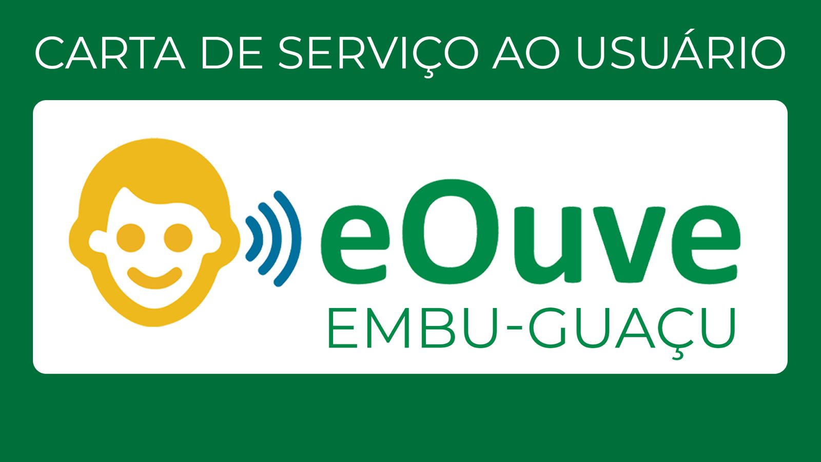 CARTA DE SERVIÇOS AO USUÁRIO - OUVIDORIA