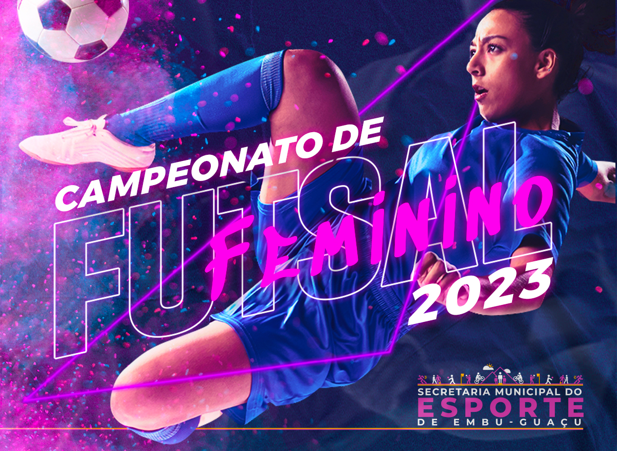Aberta as inscrições para o Campeonato de Futsal Feminino 2023