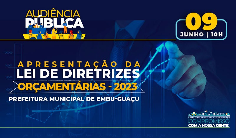 Audiência Pública do LDO - Lei de Diretrizes Orçamentárias-2023