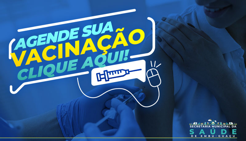 AGENDAMENTO ONLINE DE VACINAÇÃO - COVID19