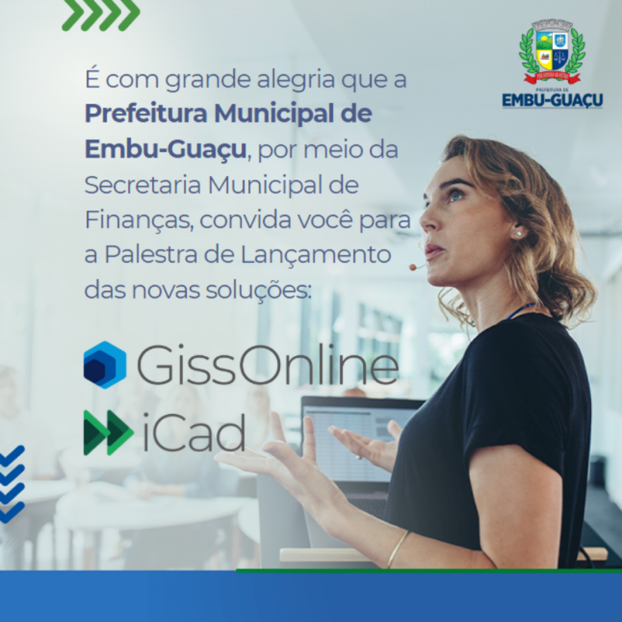 Lançamento das novas soluções #GissOnline e #iCadOnline | Evento Online 📢