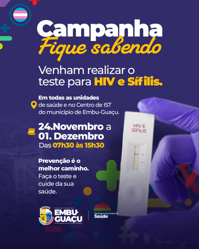 Campanha Fique Sabendo! 💉