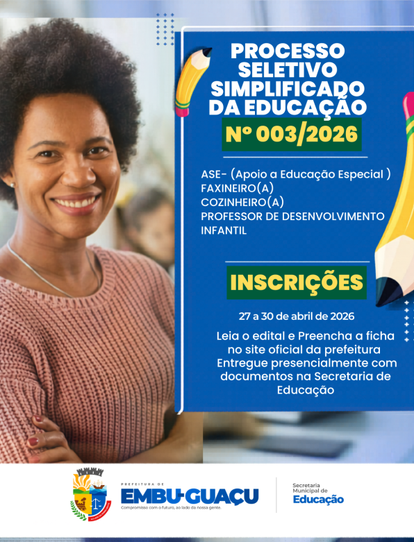 PROCESSO SELETIVO SIMPLIFICADO 03/2026