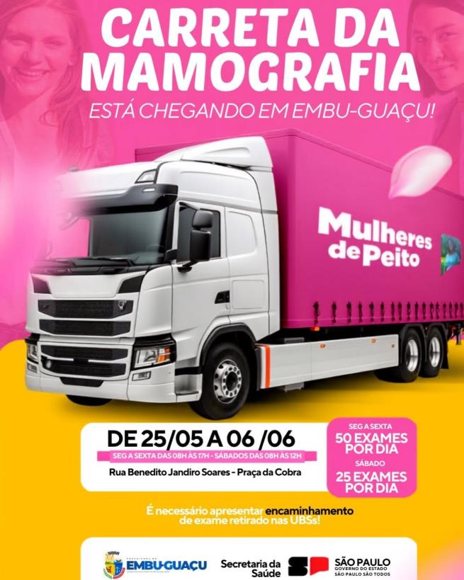 Carreta da mamografia