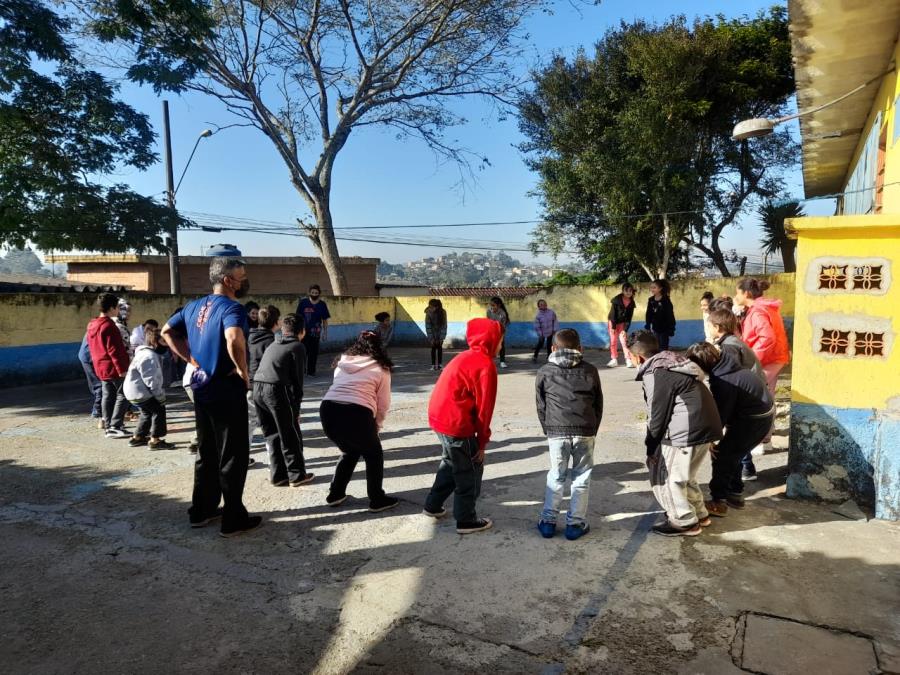 DIA DO DESAFIO - NAS ESCOLAS MUNICIPAIS AMANDA CONSUELO DA CUNHA E ETELVINA DELFIM SIMÕES