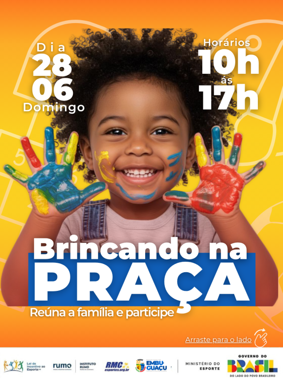 DOMINGO TEM DIVERSÃO GARANTIDA EM EMBU-GUAÇU!