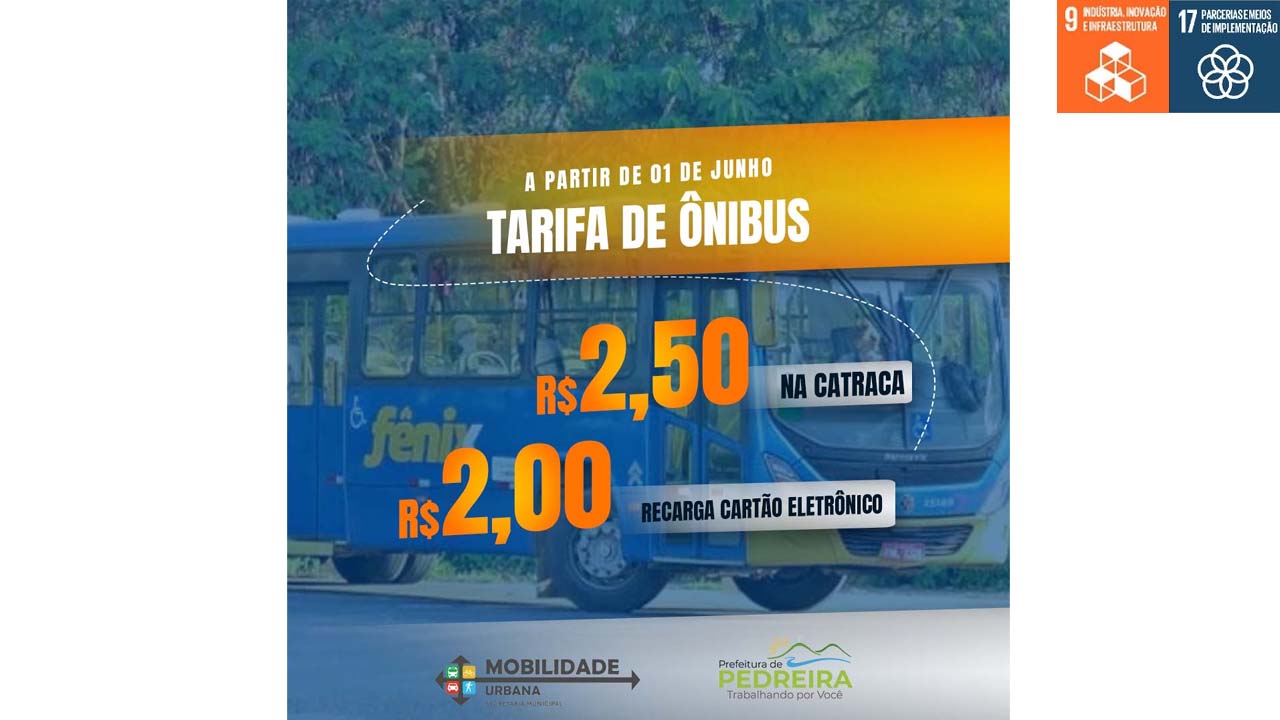 Prefeitura divulga os horários de circulação do transporte público