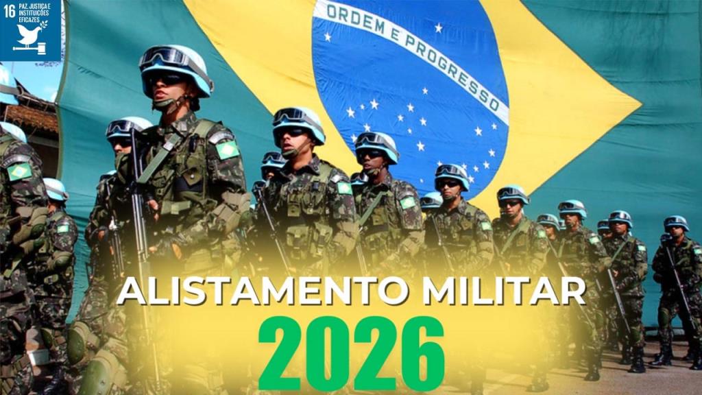 Prazo para realizar o Alistamento Militar 2026 vai até o dia 30 de junho