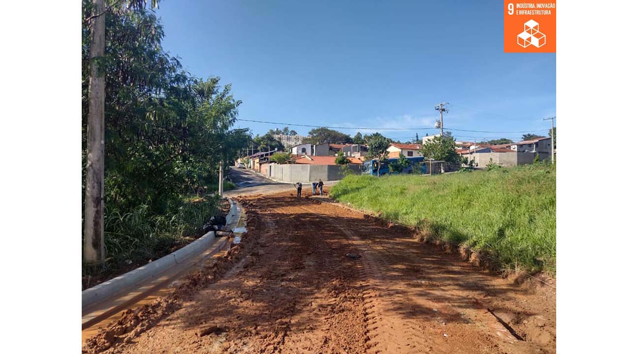 Ruas no Jardim Andrade e Altos de Santana recebem infraestrutura para Pavimentação Asfáltica