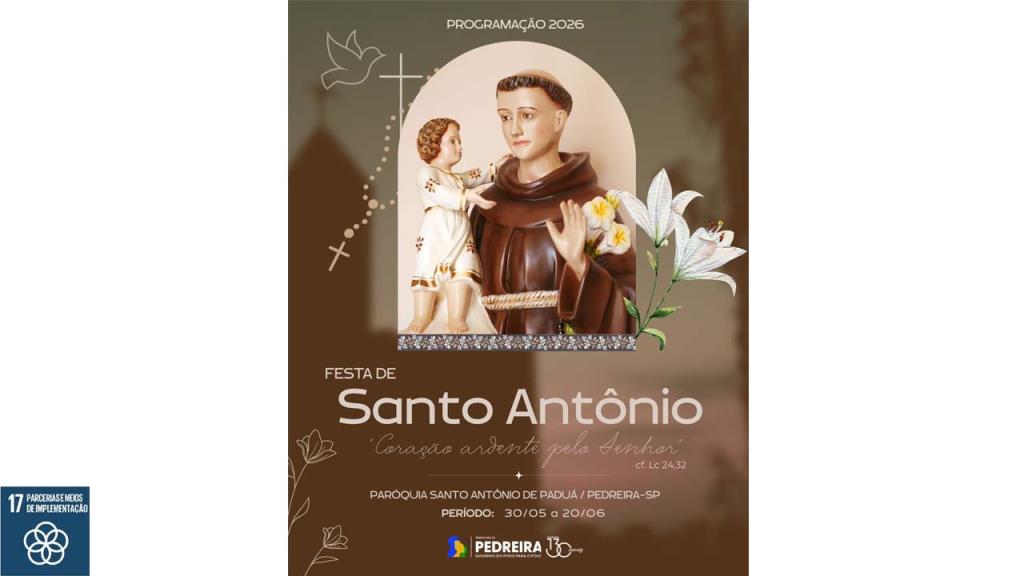 Carreata e Bênção de Santo Antônio será realizada neste domingo, 7 de junho