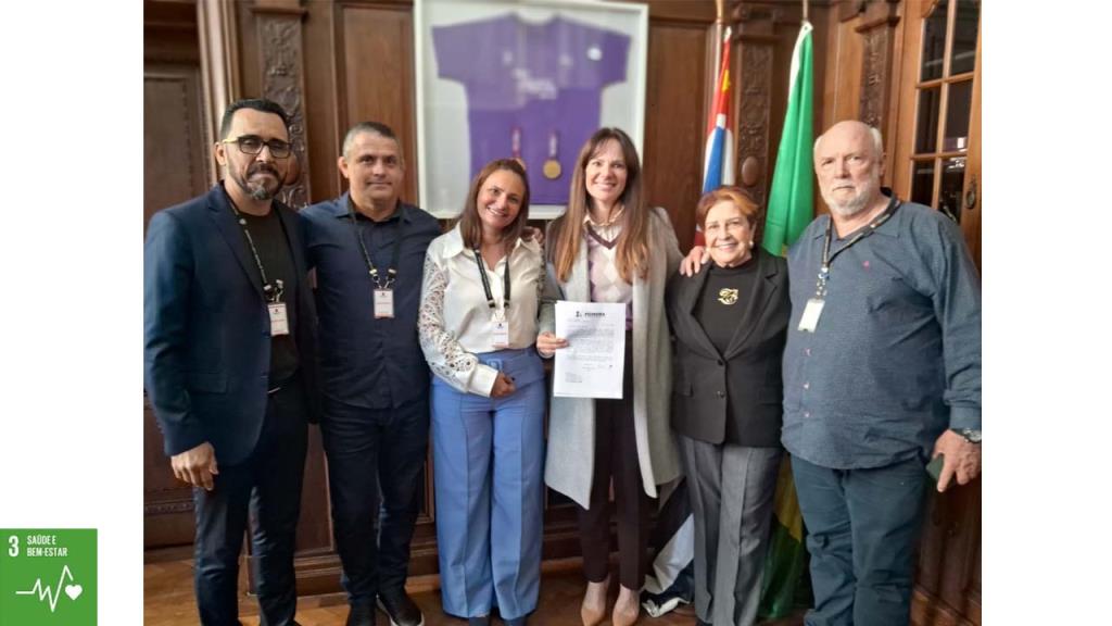 Secretaria de Esportes e Lazer de Pedreira participa de reunião com a Secretária de Estado Claudia Carletto