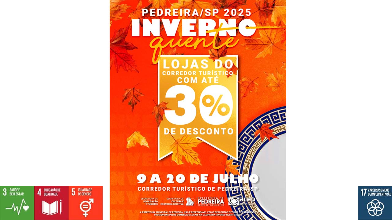 Pedreira espera por você e sua família no “Inverno Quente 2025”