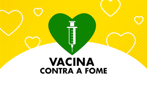“Vacina Contra a Fome” arrecada alimentos durante imunização contra a COVID-19