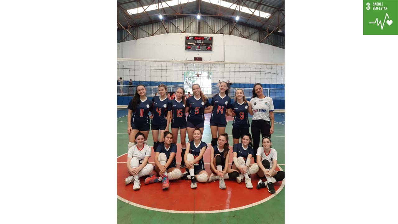 Vôlei Feminino de Pedreira é líder do Campeonato Circuito das