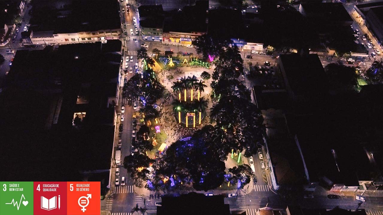Projeto “Luzes de Natal Illuminare 2023” acontece a partir desta quinta-feira, 07 de dezembro, nas praças Ângelo Ferrari, Sant’Ana, Coronel e no Mirante do Morro do Cristo