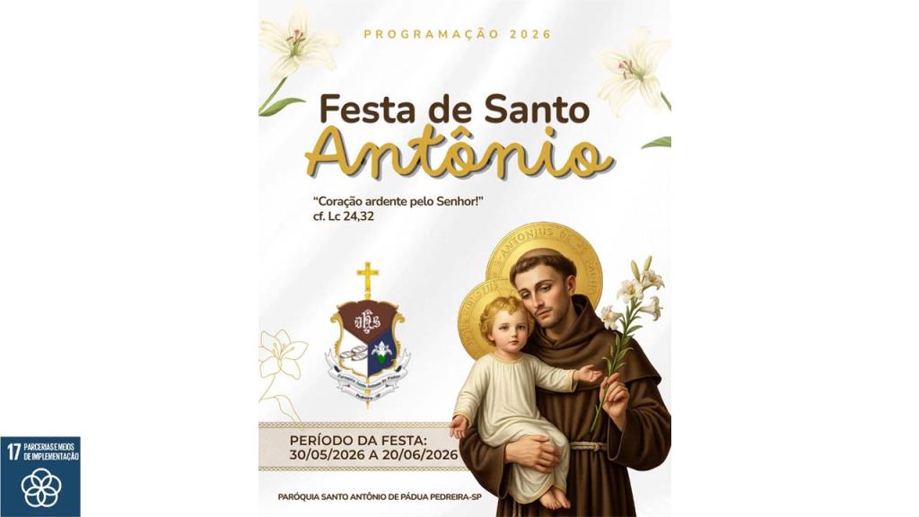 Festa em louvor a Santo Antônio tem sequência neste final de semana com muitas atrações