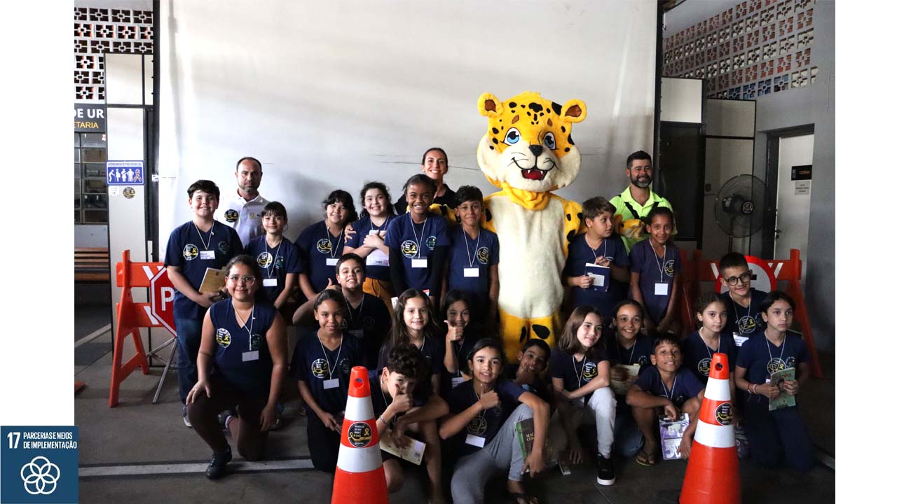 Secretaria de Mobilidade Urbana realiza palestra para alunos da Rede Municipal dentro da Campanha “Maio Amarelo”