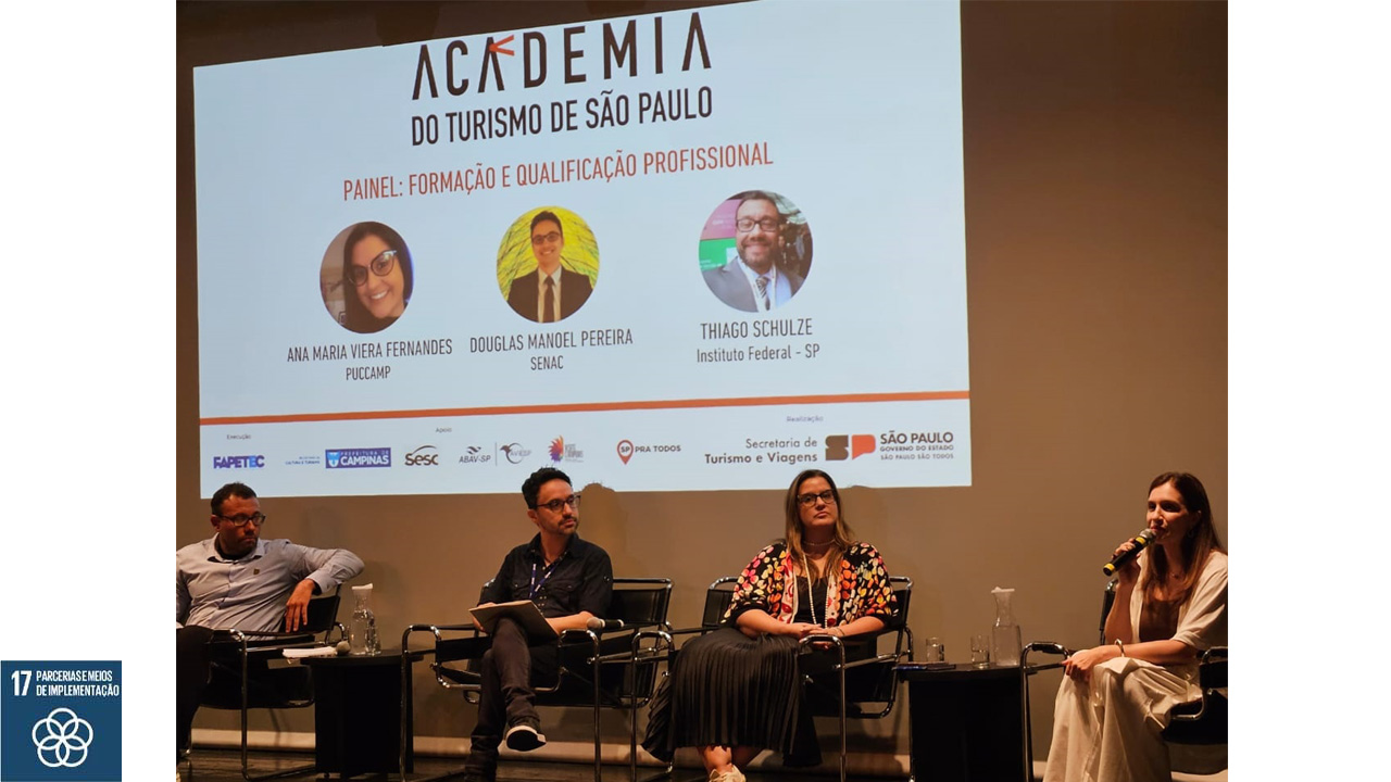 Secretaria de Turismo de Pedreira participa de Workshop da Academia do Turismo