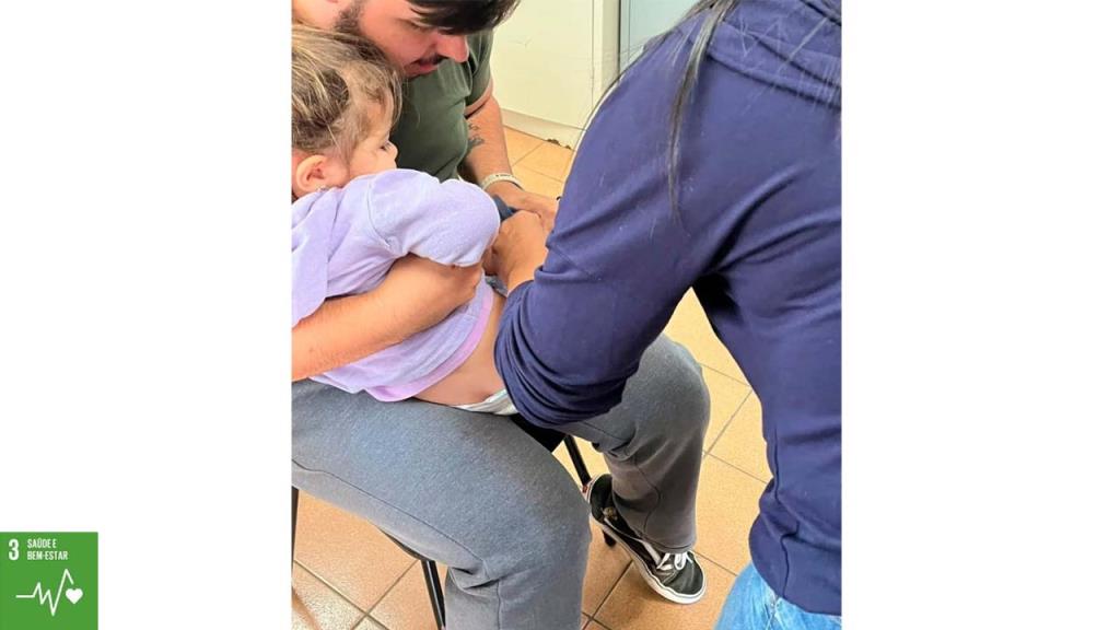 Secretaria de Saúde de Pedreira informa que está realizando a vacinação de crianças nas creches municipais