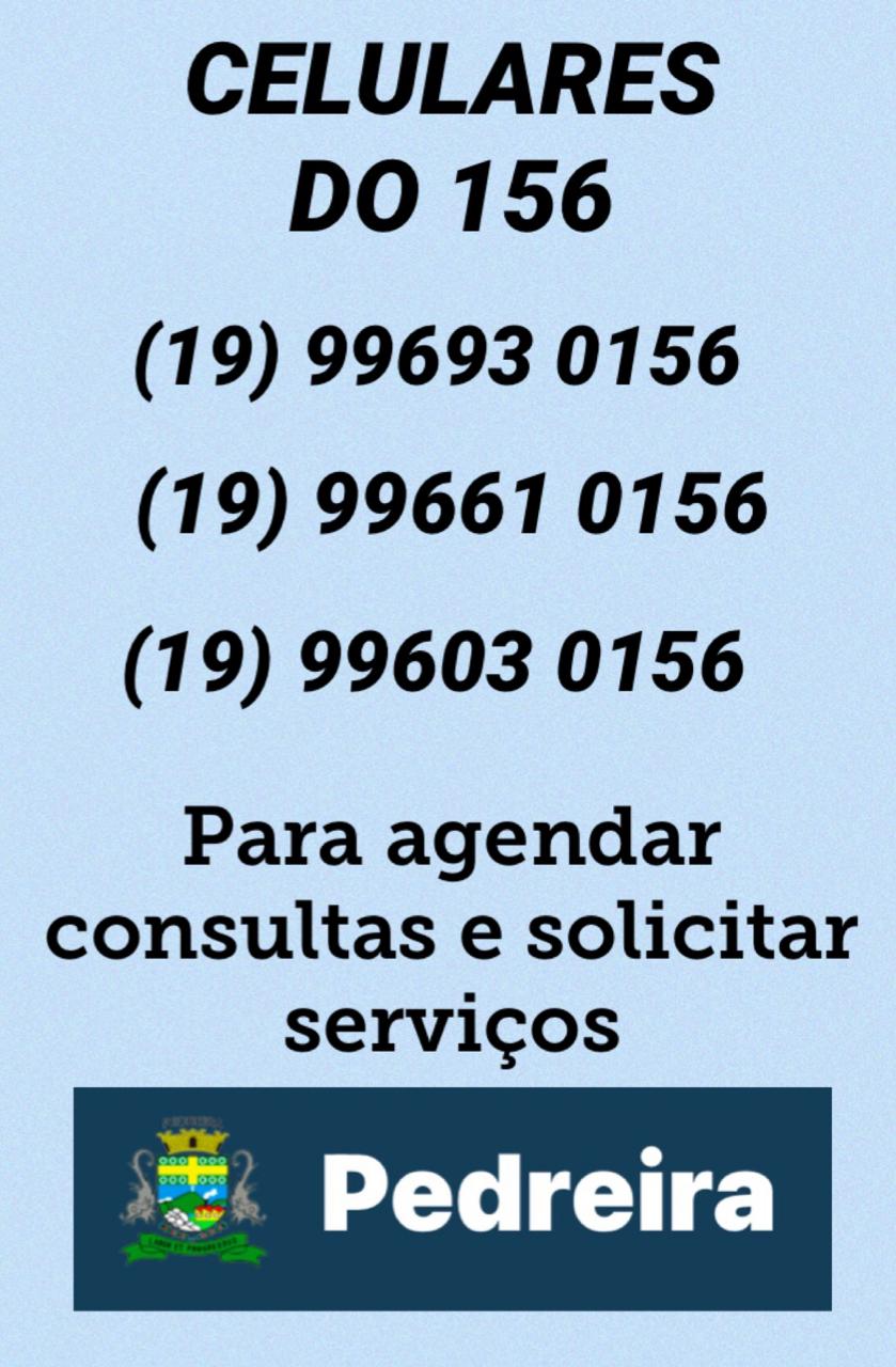 Central de Atendimento ao Cidadão de Pedreira divulga novos números de celulares