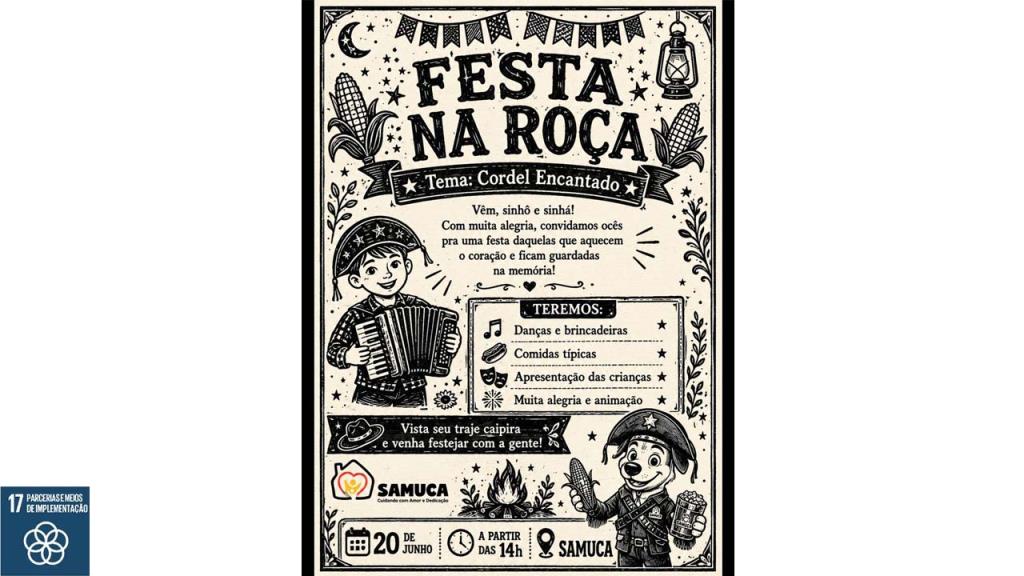 SAMUCA prepara sua “Festa na Roça” para o dia 20 de junho