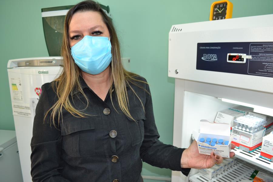 Secretaria de Saúde de Pedreira recebeu pela primeira vez doses da vacina Janssen contra a COVID-19