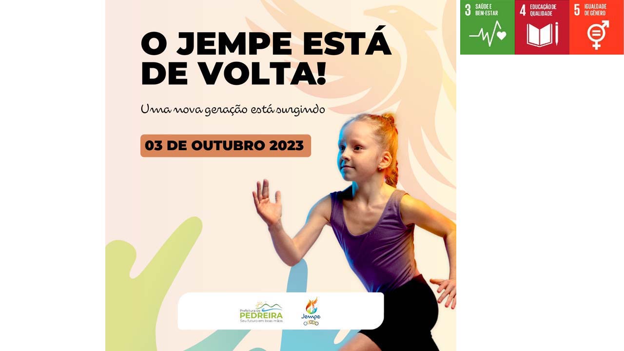 Esporte Pedreira - JEMPE 2023 – Jogos Estudantis Municipais de Pedreira