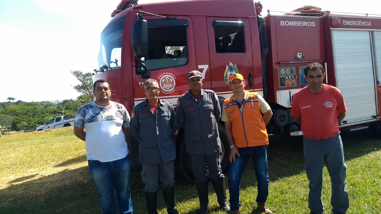 Servidores municipais de Pedreira participam de Capacitação para Prevenção e Combate à Incêndio em Cobertura Vegetal