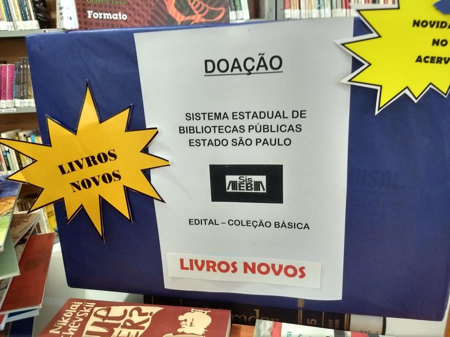 Novos livros disponíveis na Biblioteca